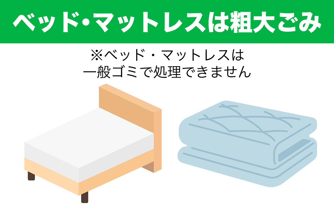 神戸市ベッド・マットレス処分方法10個！無料回収は？ | エコ 